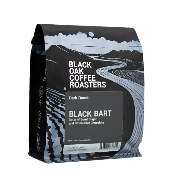 Black Bart Dark Roast Coffee Blend – Black Oak Coffee Roasters