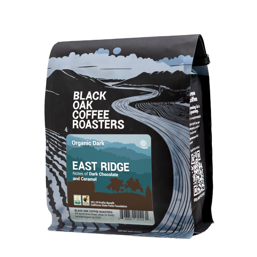 East Ridge - Certified Organic Dark Roast - Award Winning Coffee
