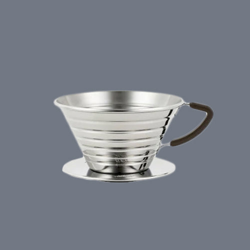 Kalita Wave 185 Stainless Steel Coffee Dripper | Black Oak Coffee