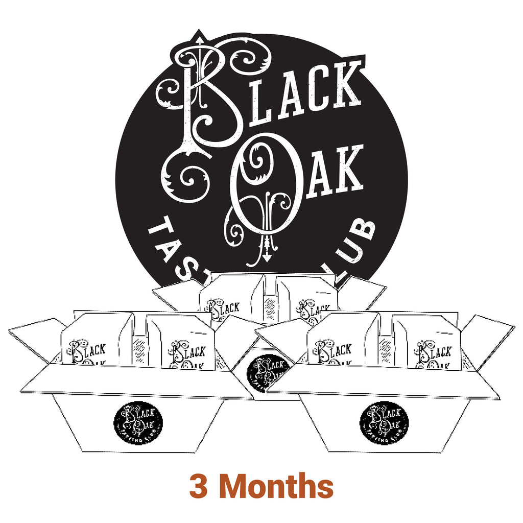 Black Oak Tasting Club - 3 Month Christmas Gift Subscription