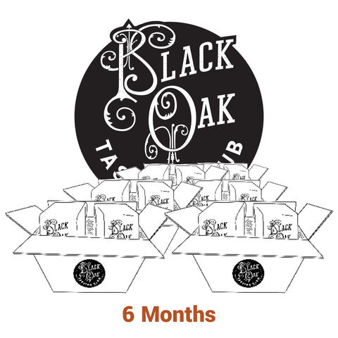 Black Oak Tasting Club - 6 Month Christmas Gift Subscription